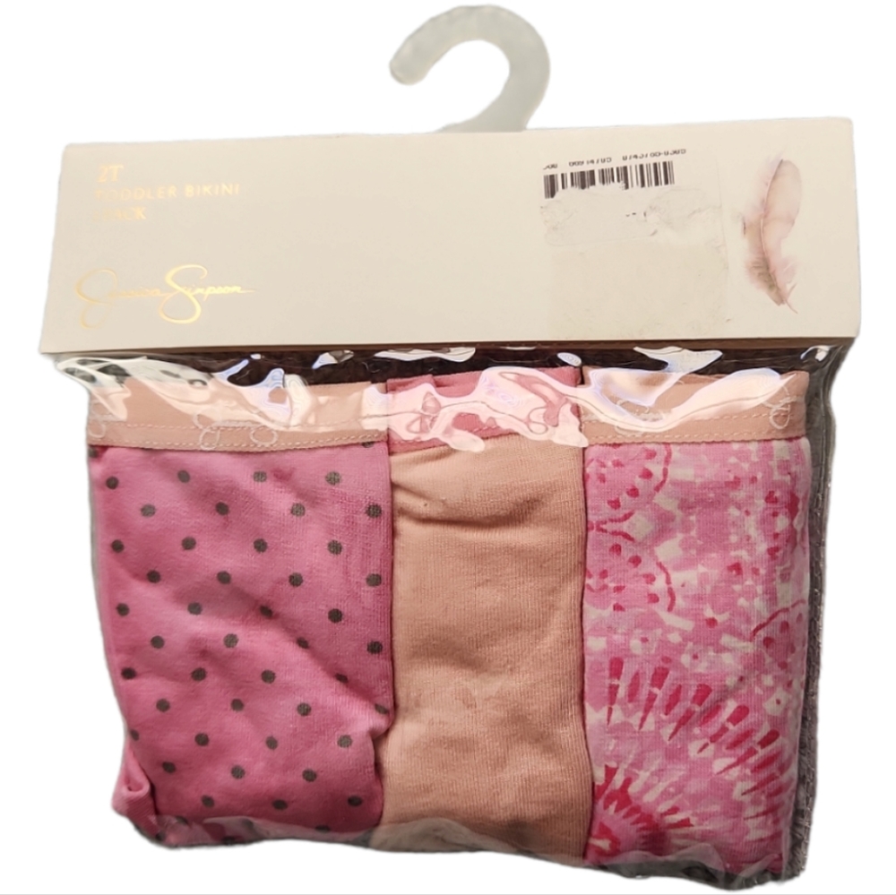 🆕️ JESSICA SIMPSON Toddler Bikini 3 pack